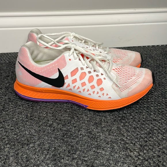 Nike Shoes - Nike Air Zoom Pegasus Women’s running shoes Orange White Size 9